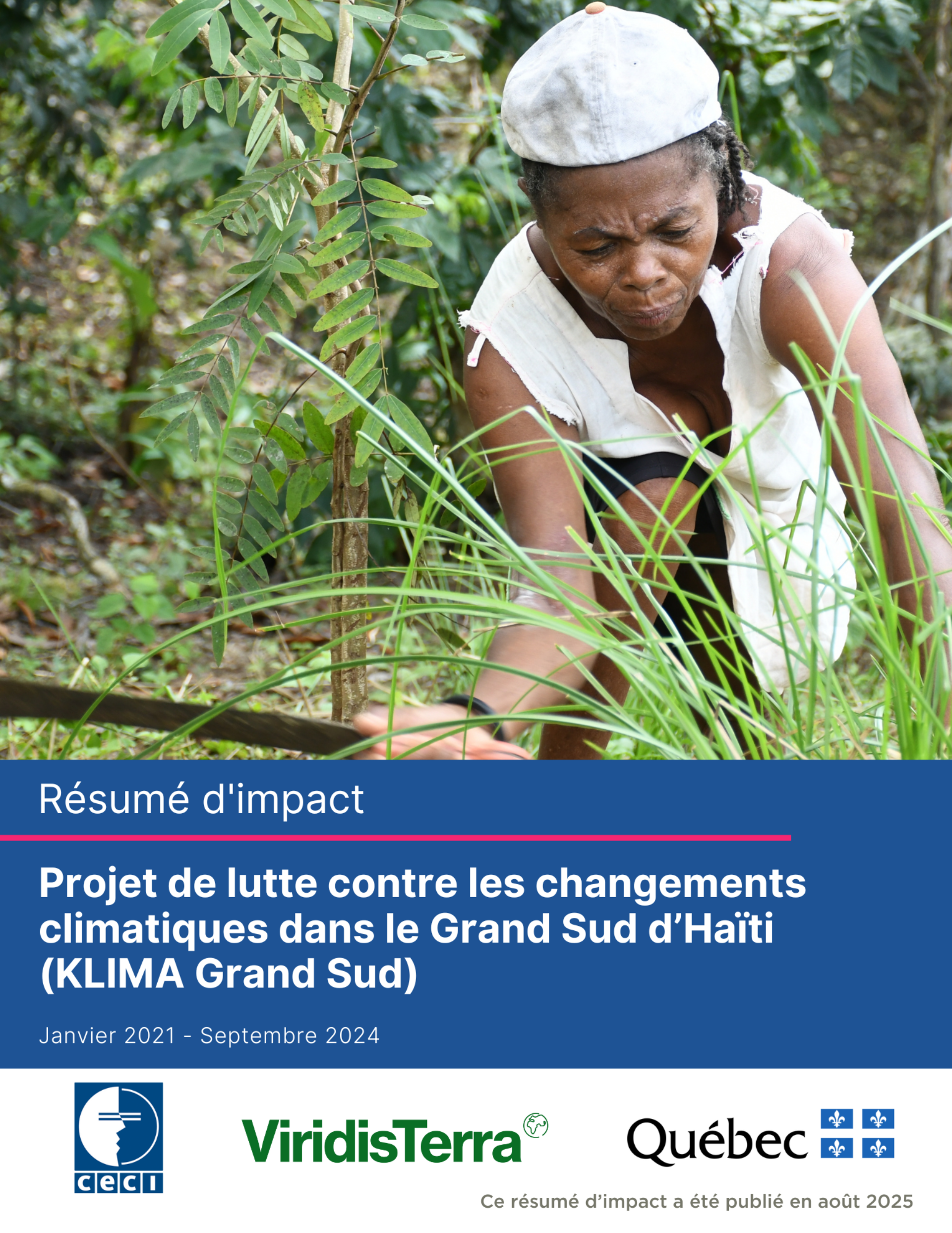 Résumé dimpact projet KLIMA